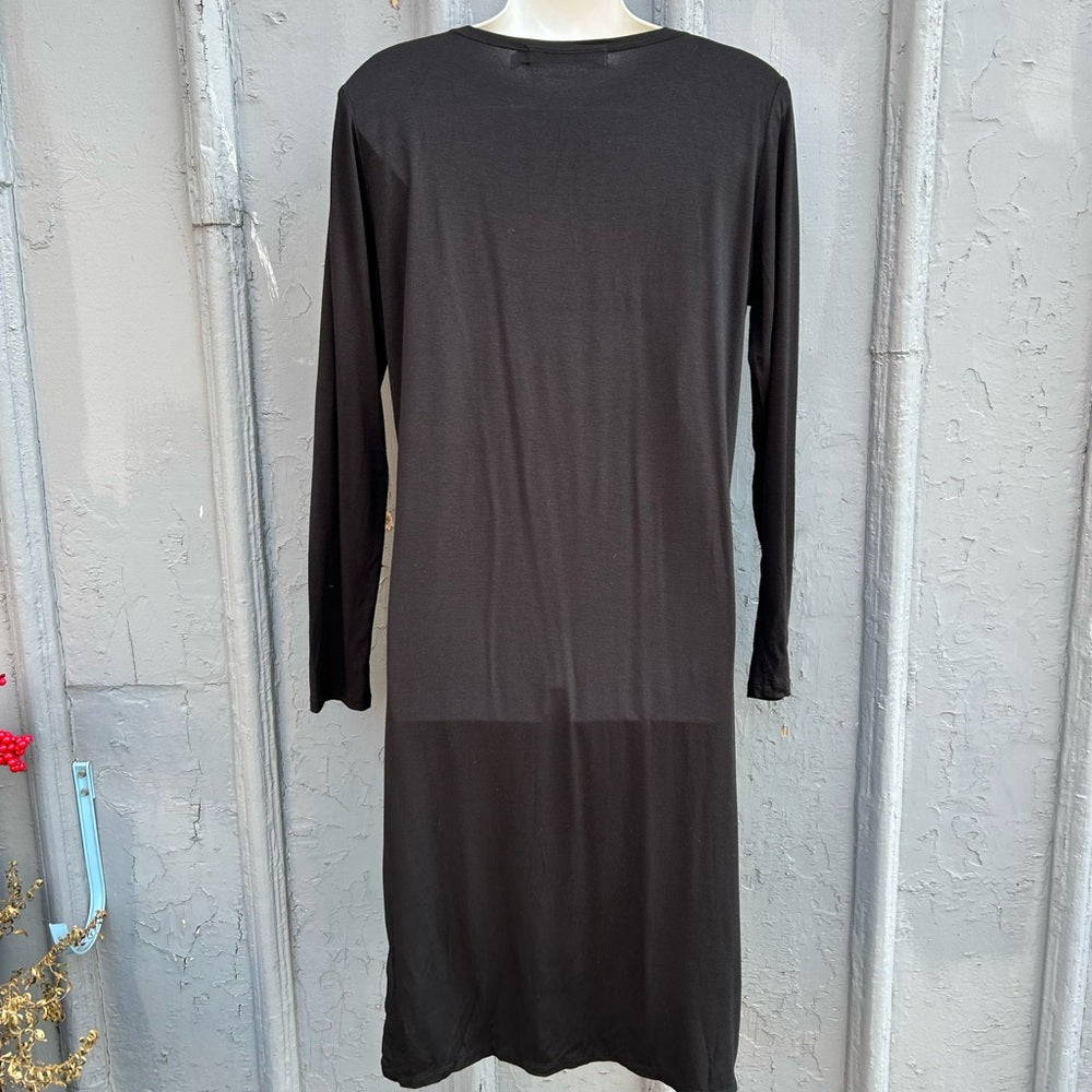 Ayrtight Black Long Sleeve Tunic, small