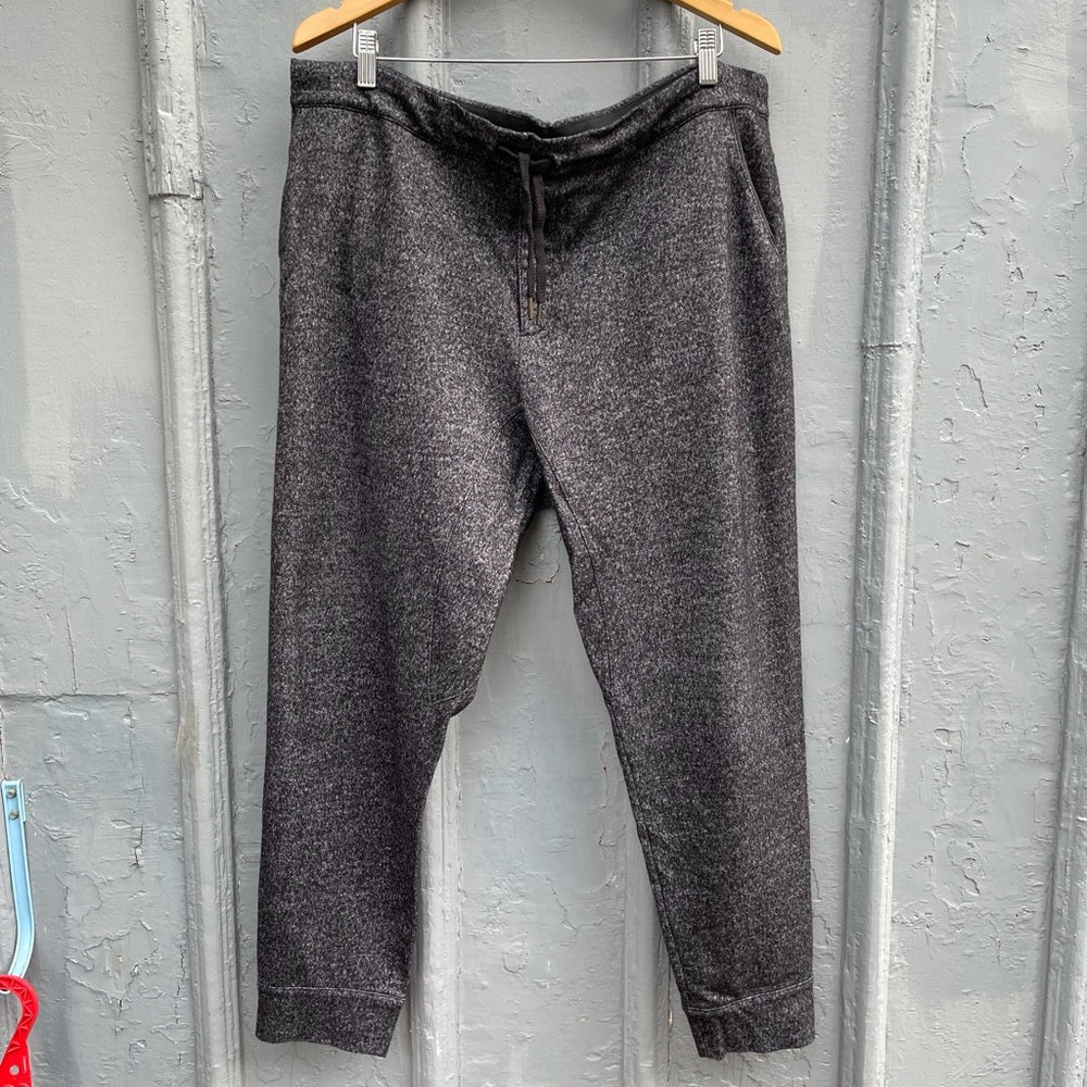 John Varvatos Wool Tweed Jogger Pants, size xxl