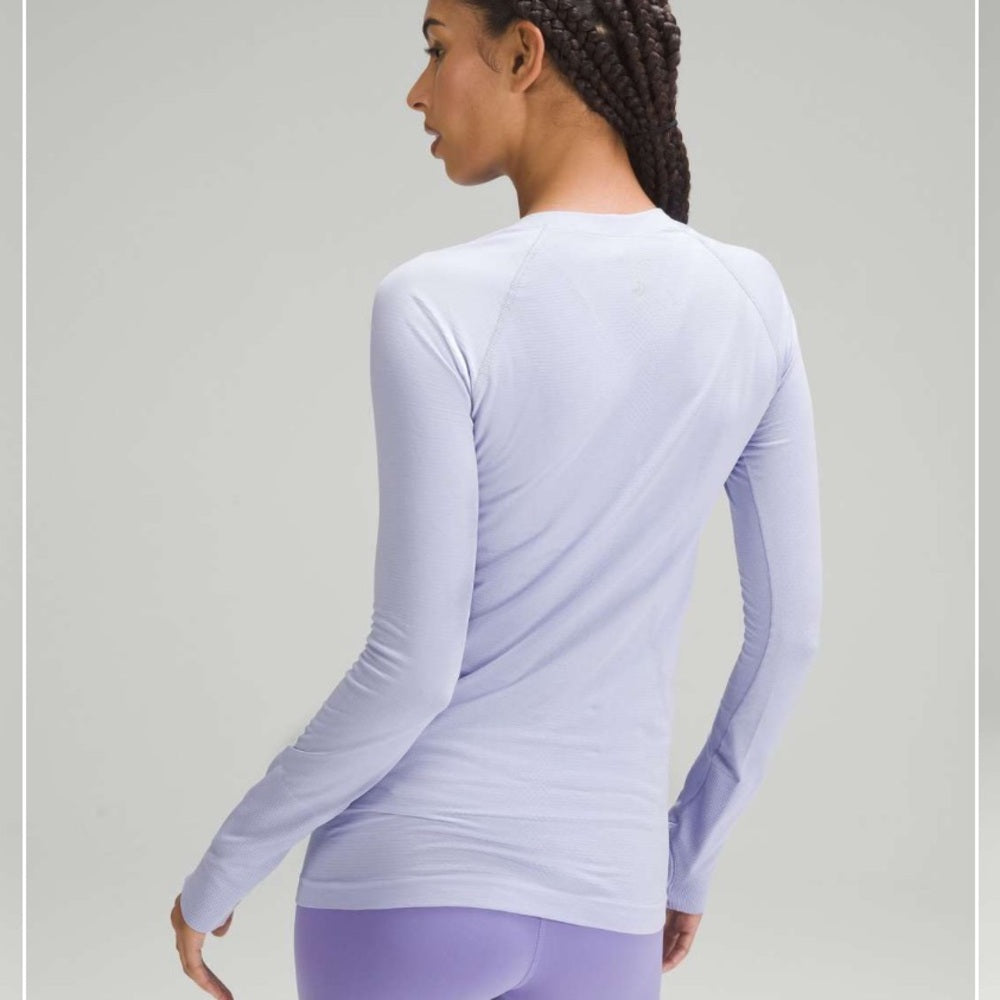 Lululemon Swiftly Tech Long-Sleeve Shirt 2.0, size 10