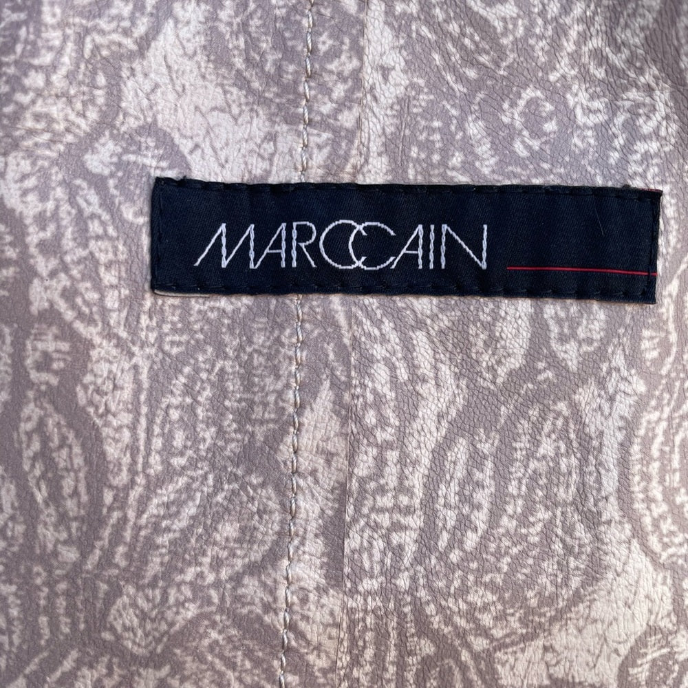 Marc Cain tan suede blazer, size T2 (US6)