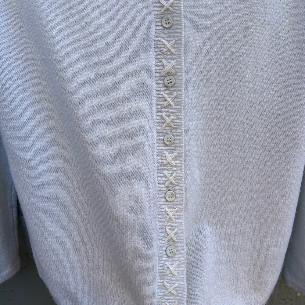 Cashmere Cardigan with embroidery, size M