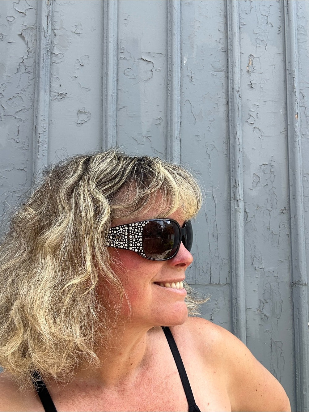 Dolce & Gabbana Crystal Sunglasses, OS