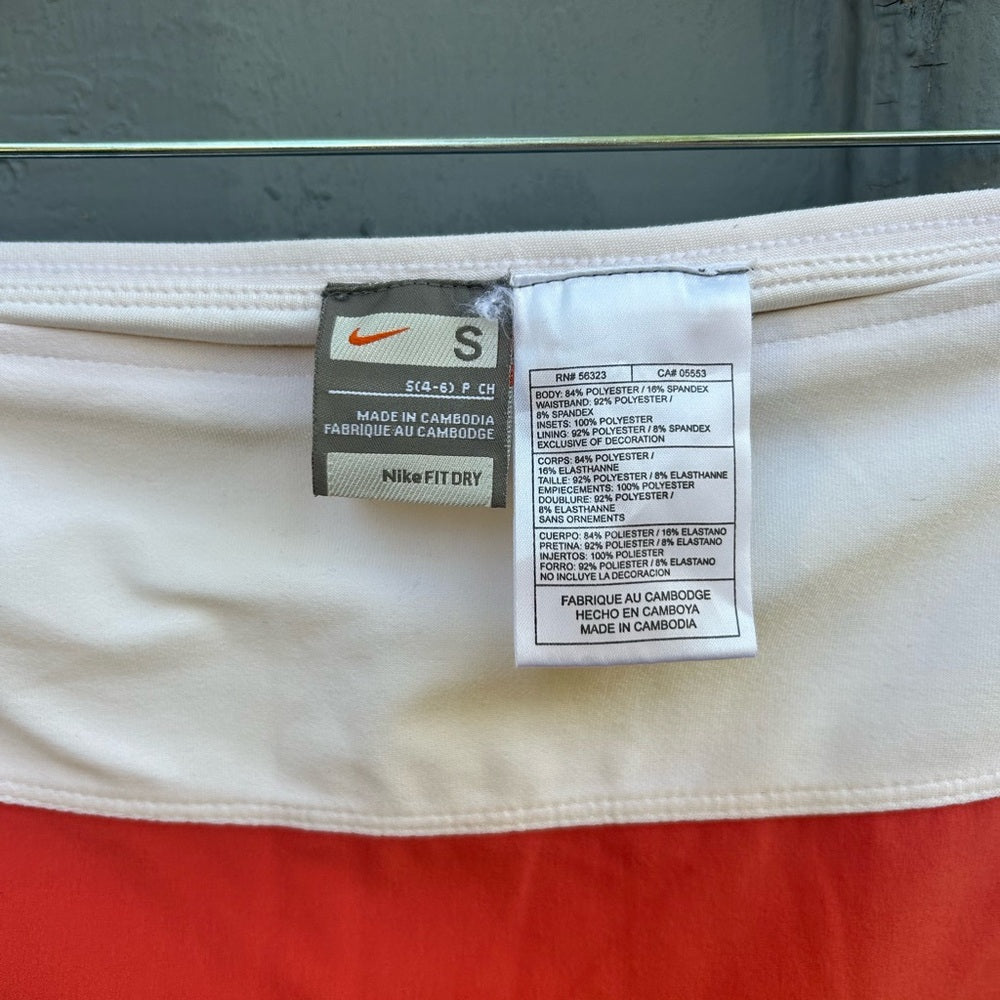 Nike Fit Dry Orange Skort, Small