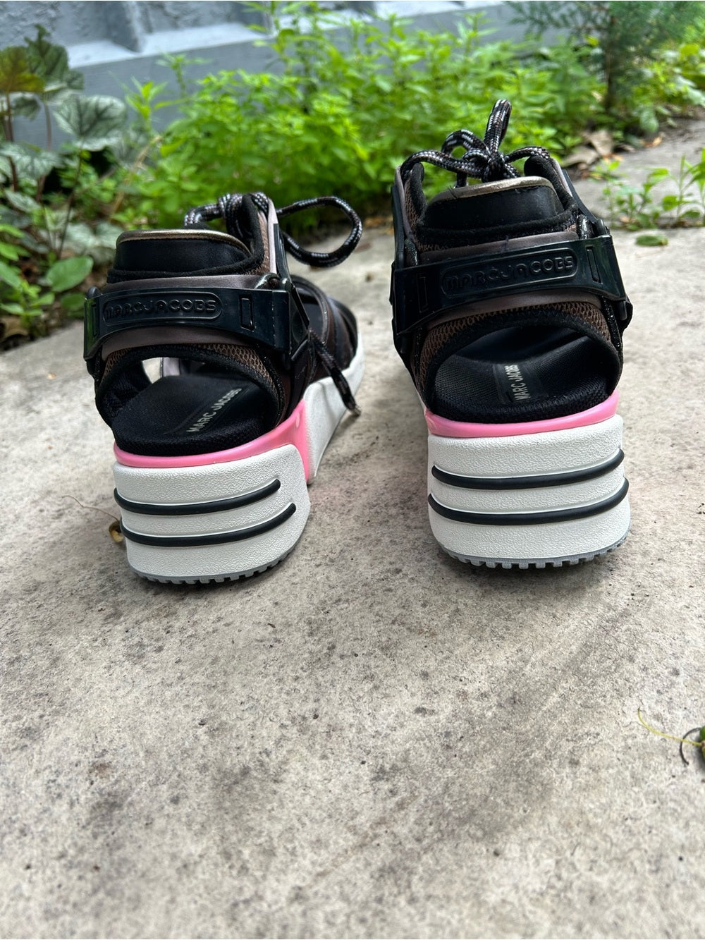 Marc Jacob’s Somewhere Sport Mesh & Satin Sandals, size 38 (7.5)