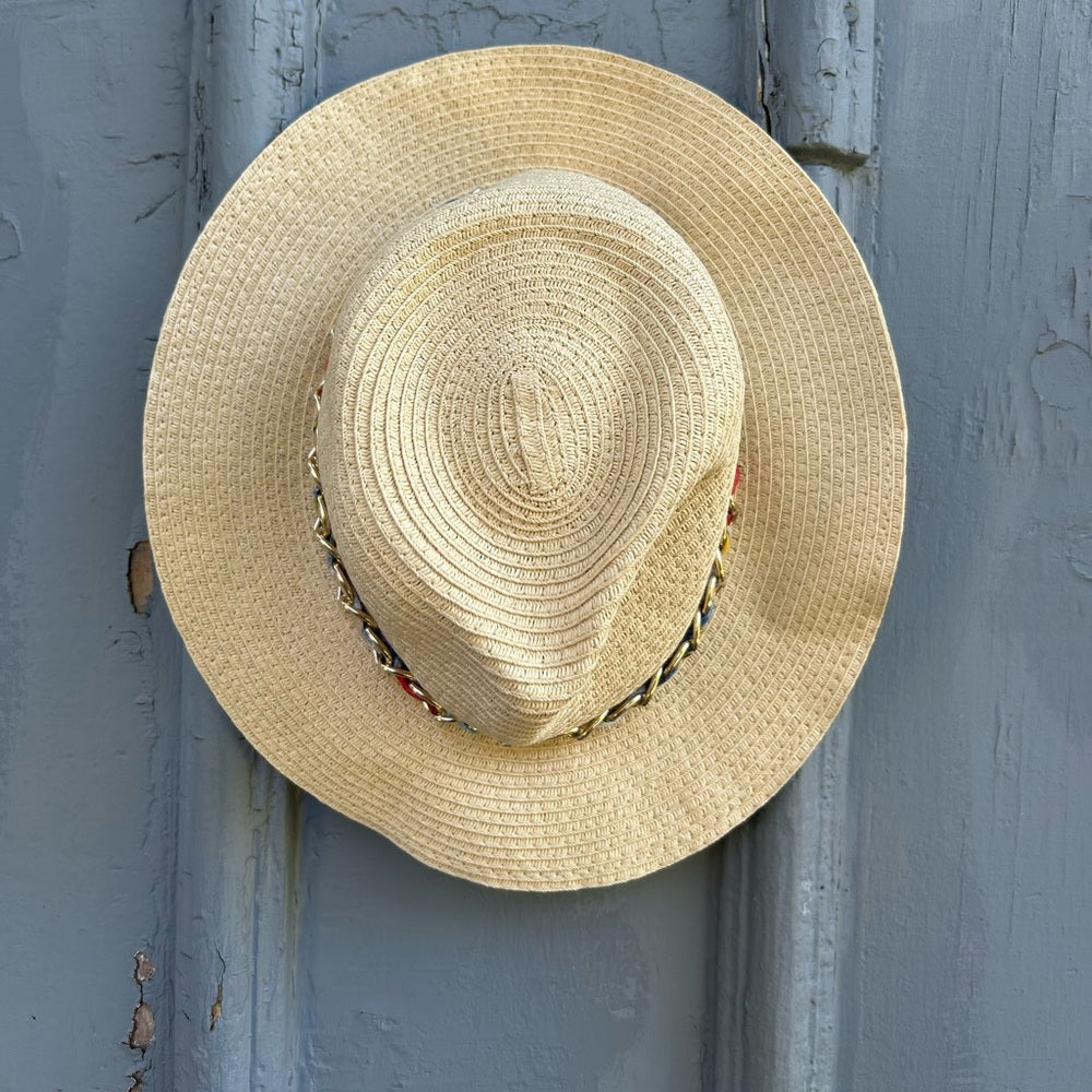 Charlie Paige Paper Woven Hat