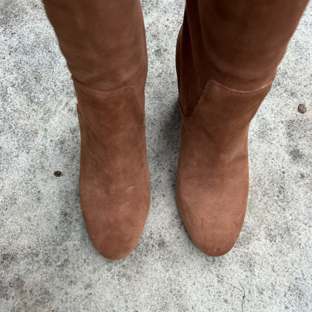 MICHAEL MICHAEL KORS Leigh Suede Boot, size 10