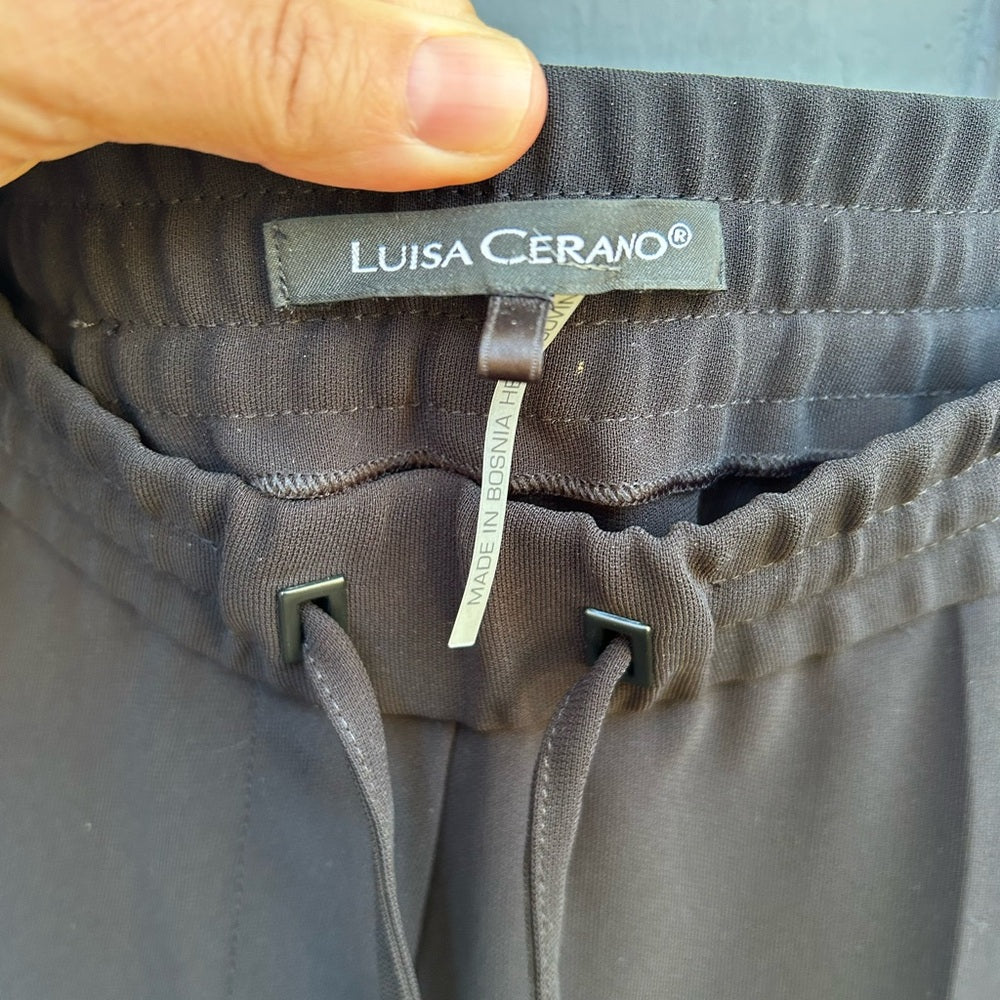 Luisa Cerano crepe Pants, size 10