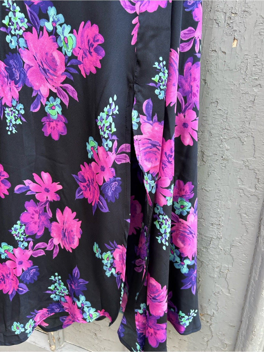 Astr the label Gaia Dress in Purple Floral, Large