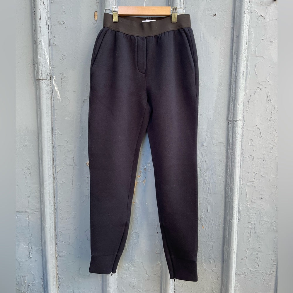 EVERLANE Black Street Fleece PantS, Size XS