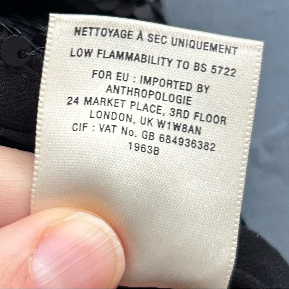 Anthropologie Paper Crown Lauren Conrad Sequinned Skirt, Size 2