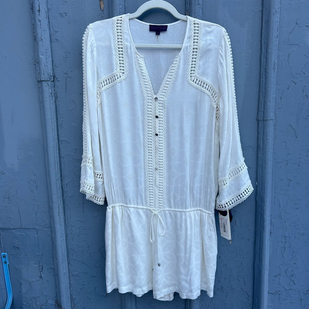 Hale Bob Pilar Romper, BNWT, size M