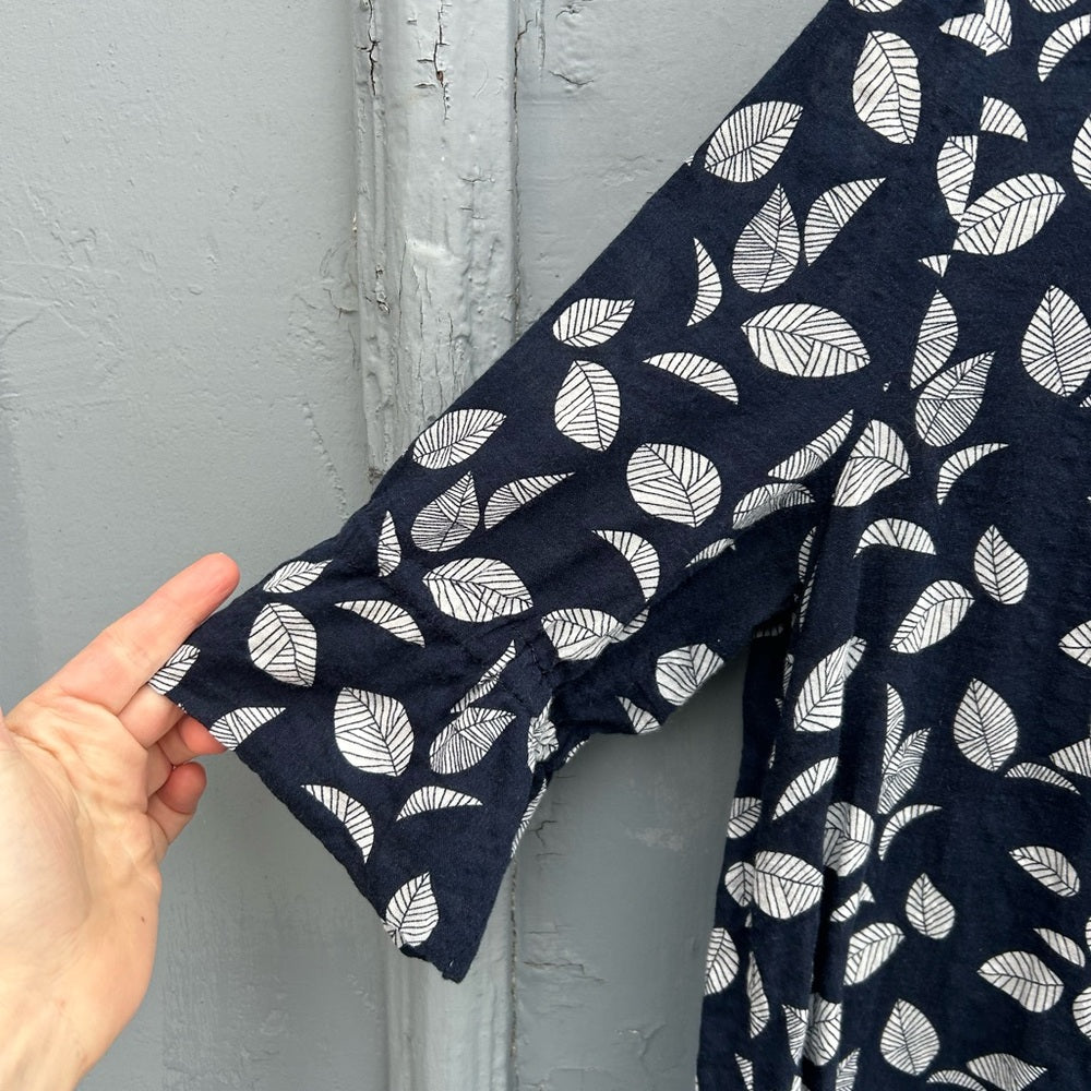 Willowmore botanical leaf tunic, size S/M