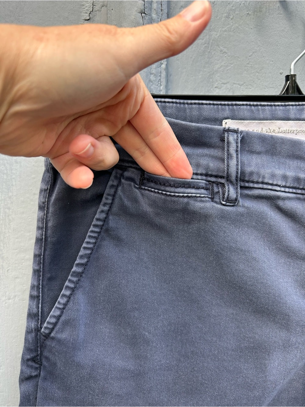 Anthro Pilcro Hyphen Navy Shorts size 29