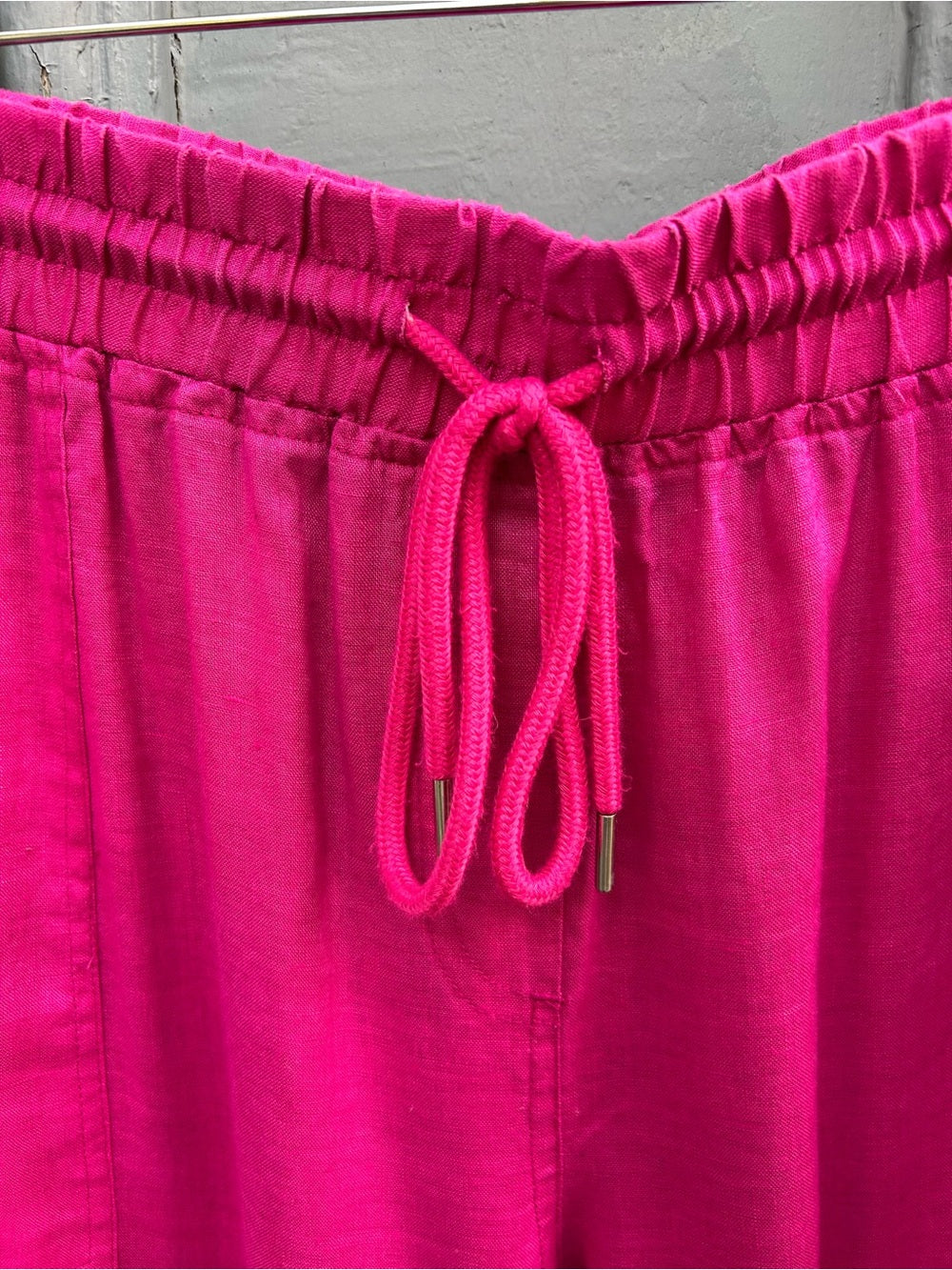 Rafaella Pink linen Pant, size 1X