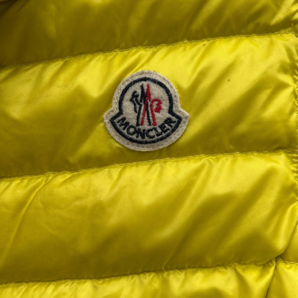 Moncler Citrine Kids Down Vest, size 12