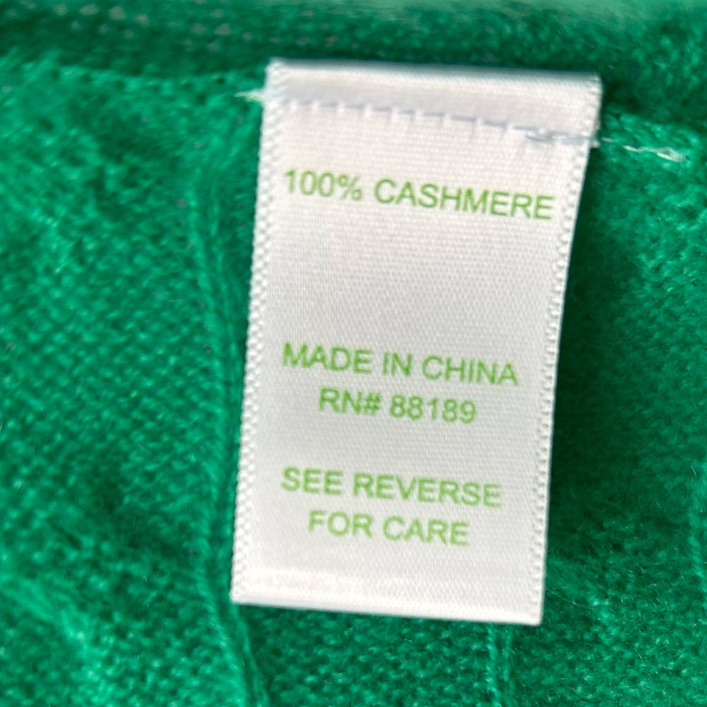 Lilly Pulitzer Cashmere Cable Knit Waterfall Cardigan, Size S/M