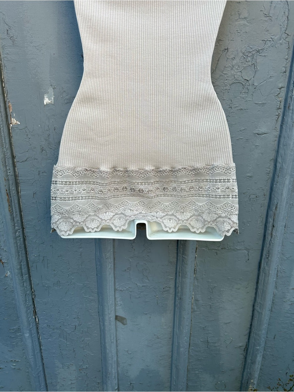 Rosemunde Copenhagen lace tank, size approx M