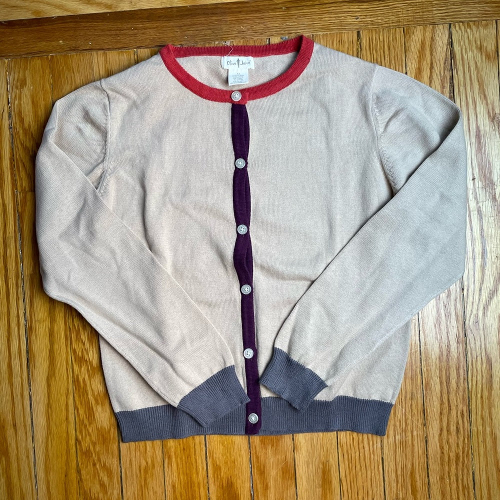 Olive Juice Luxury Kids Sweater combo, size XL (10-12)