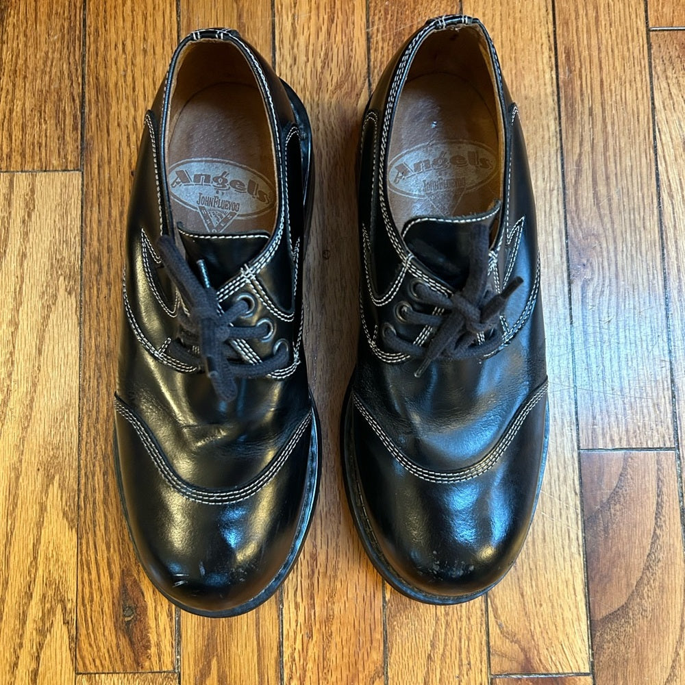 JOHN FLUEVOG Angel Gibson Swirl, Oxford, size 8