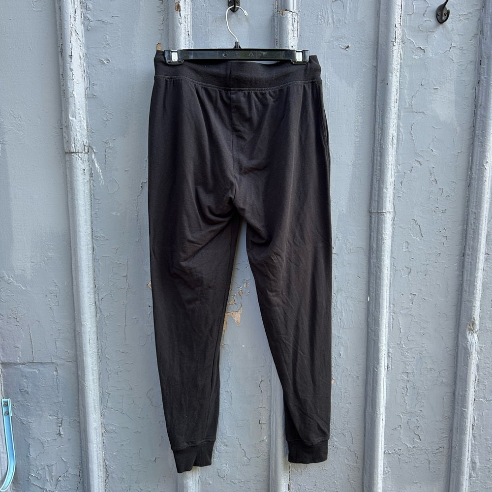 Knix Cozzzy Black Trackpants, size M