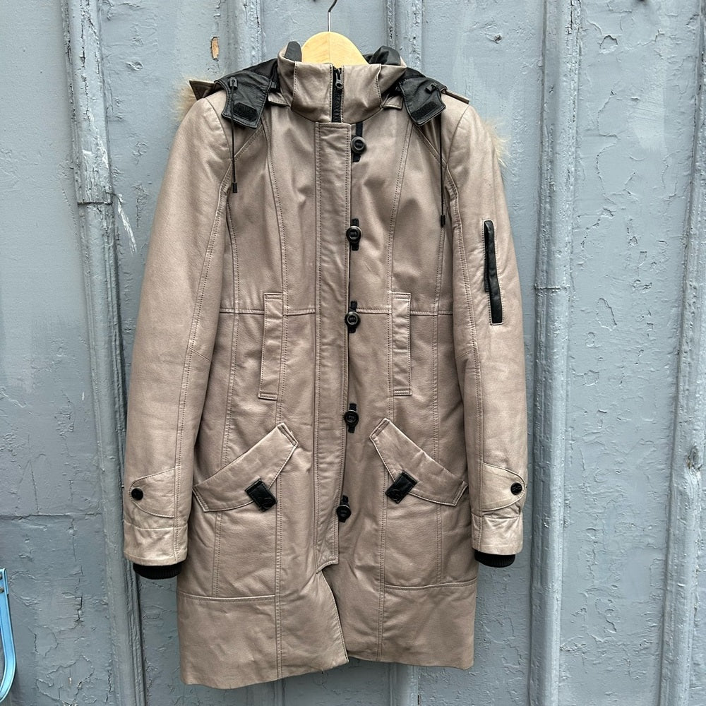 Danier Leather Winter Parka, size XXS