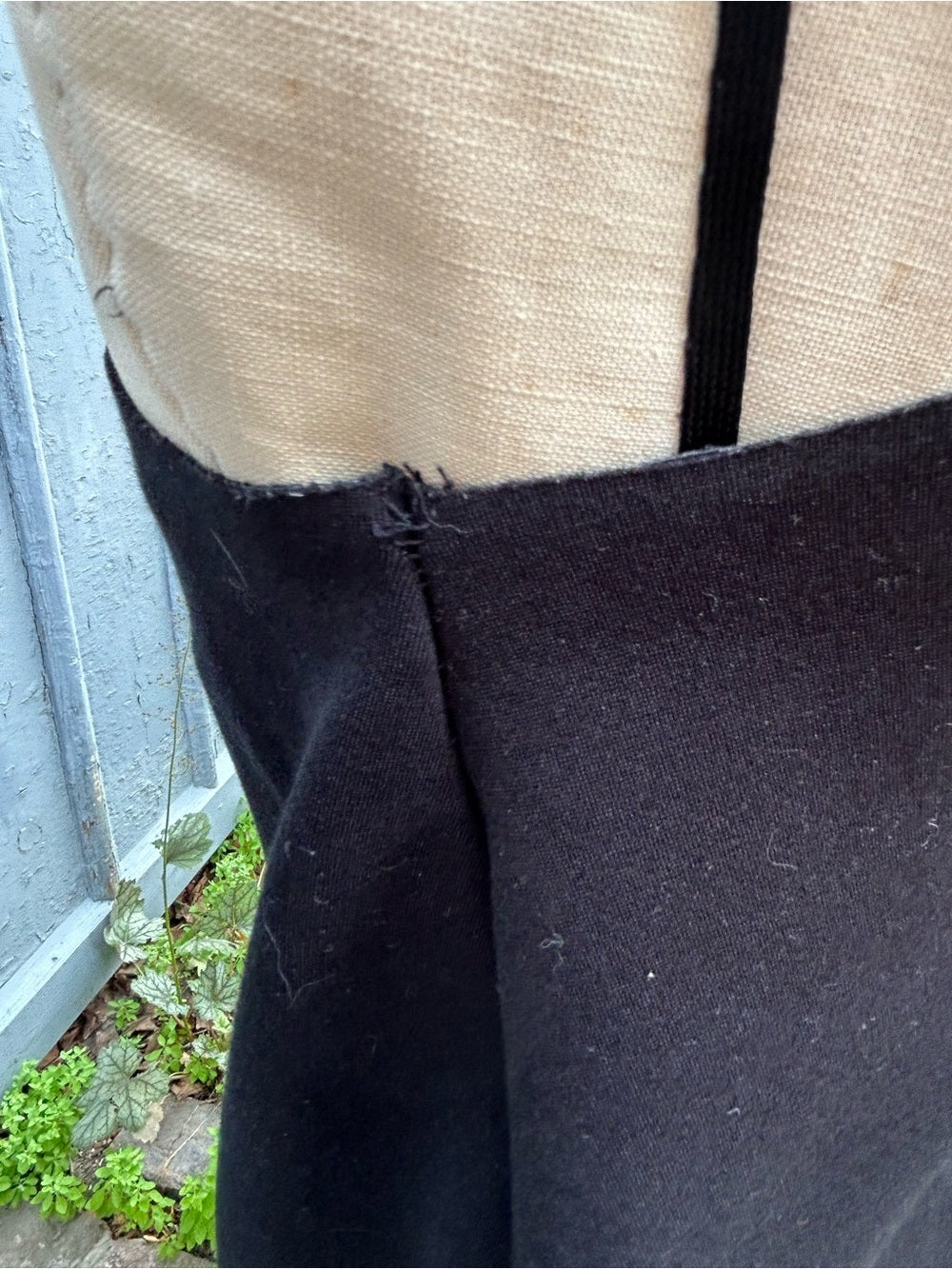 Stuad Strapless Black Shift Dress, Size Approx 14