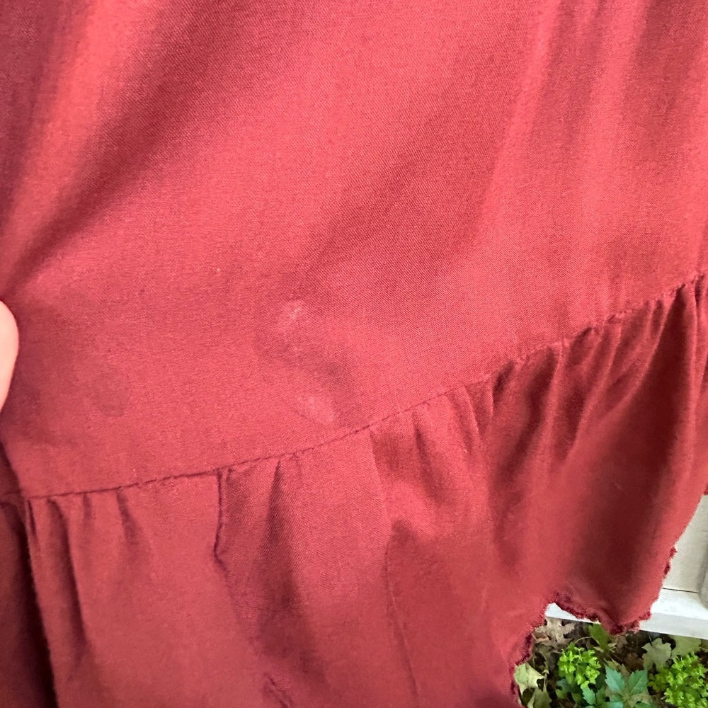 Wilfred Burgundy Sidonie Dress, size M