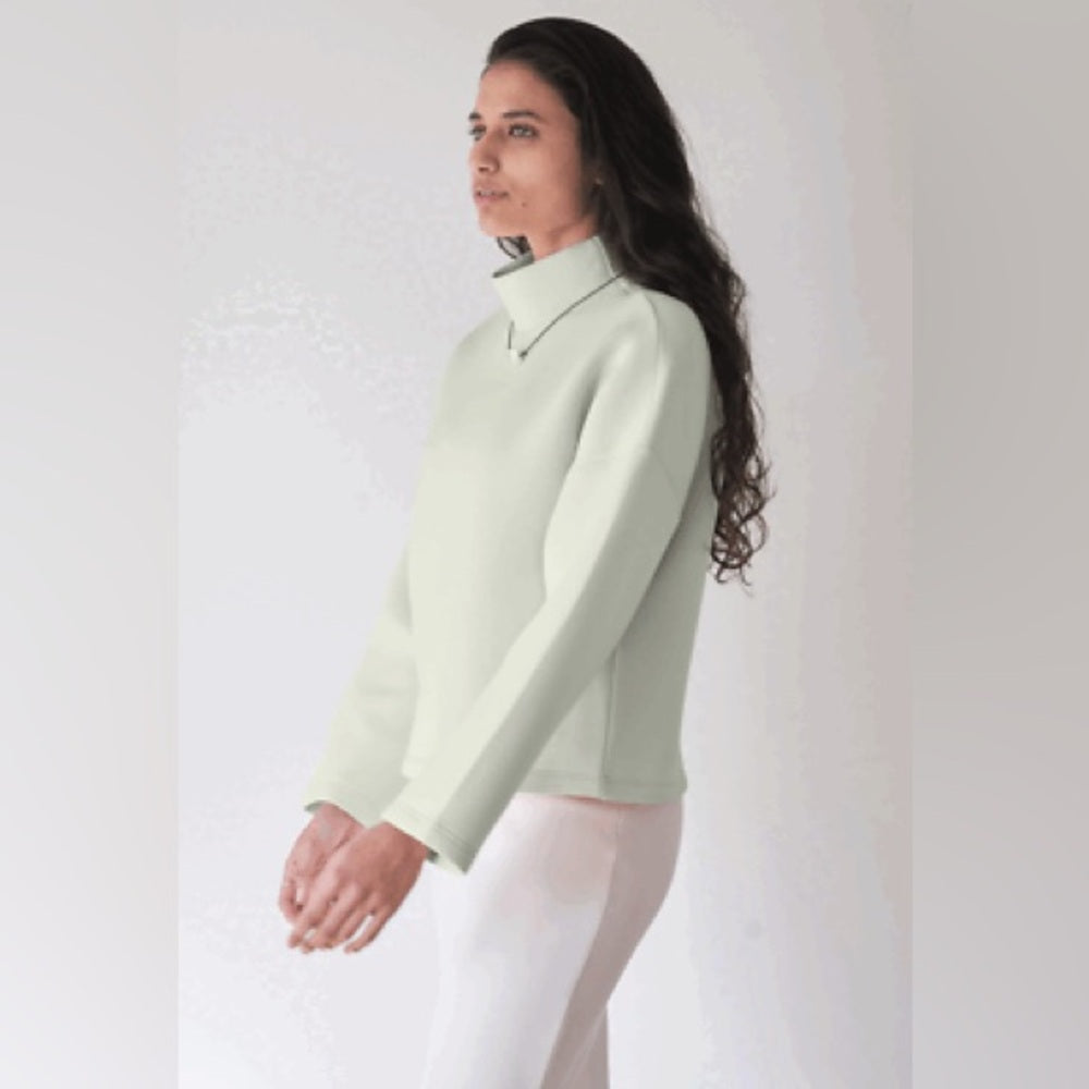 Leze the Label Maya Turtleneck, Matcha, size XL