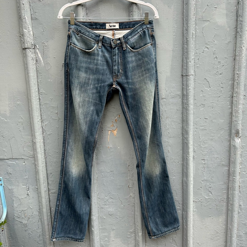 Acne Max Jeans in New Shaved, size 29/34