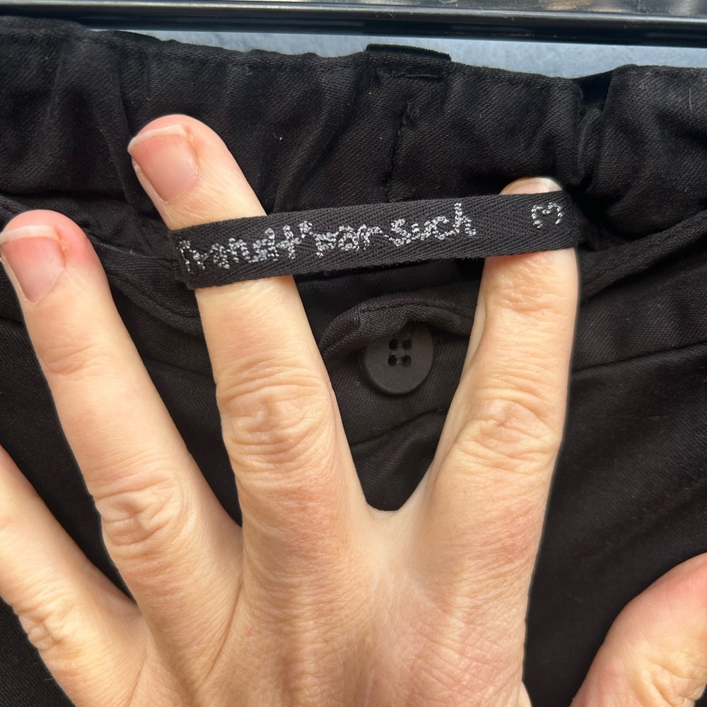 Transit Par such black Rolled Pant, size “3” (size 8)