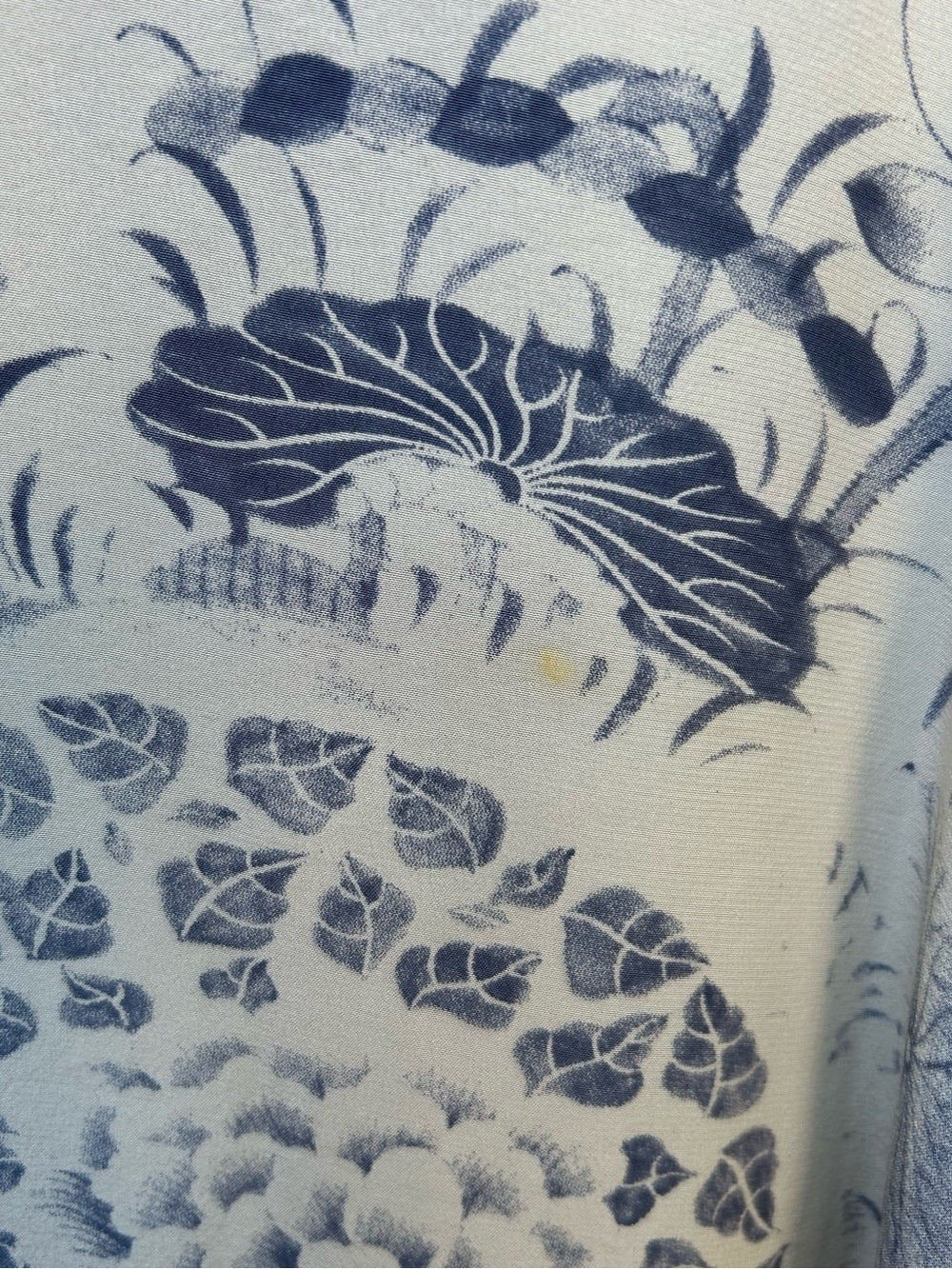 Wilfred Blue Silk Kimono, Size XXS