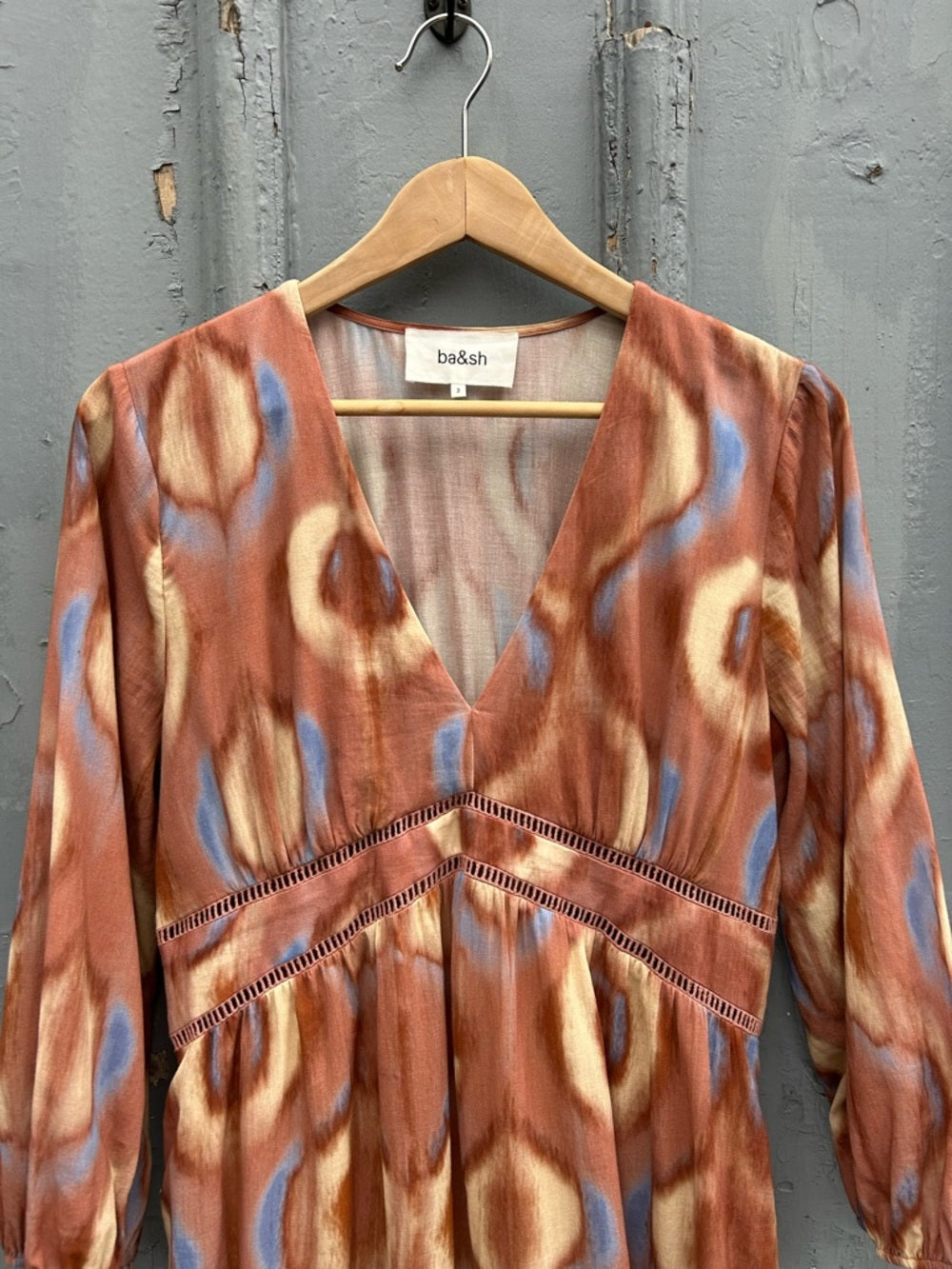 Ba&sh Carmela Boisderose Dress, size “3” (US8)