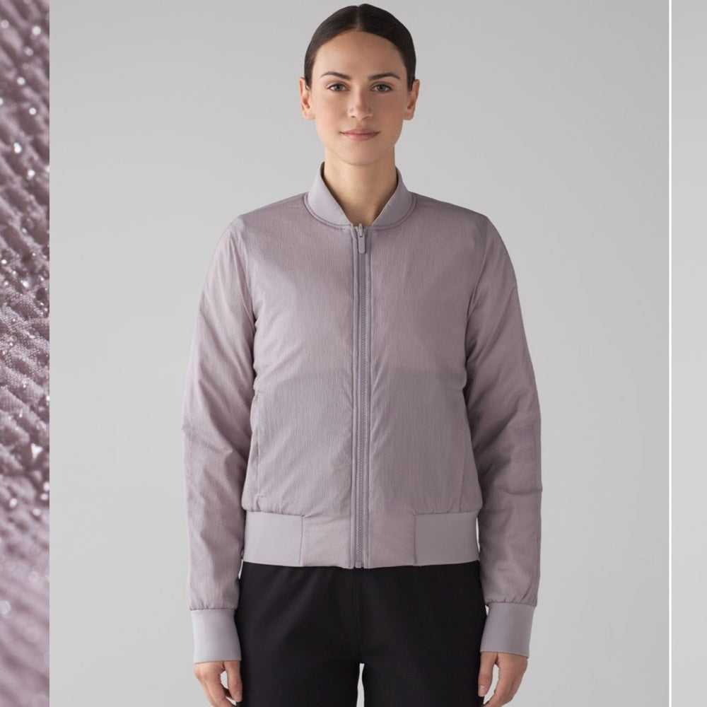 Lululemon Non Stop Bomber, size 6