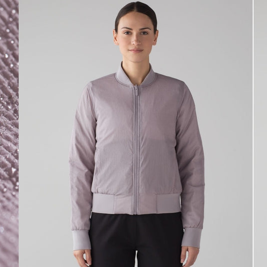 Lululemon Non Stop Bomber, size 6