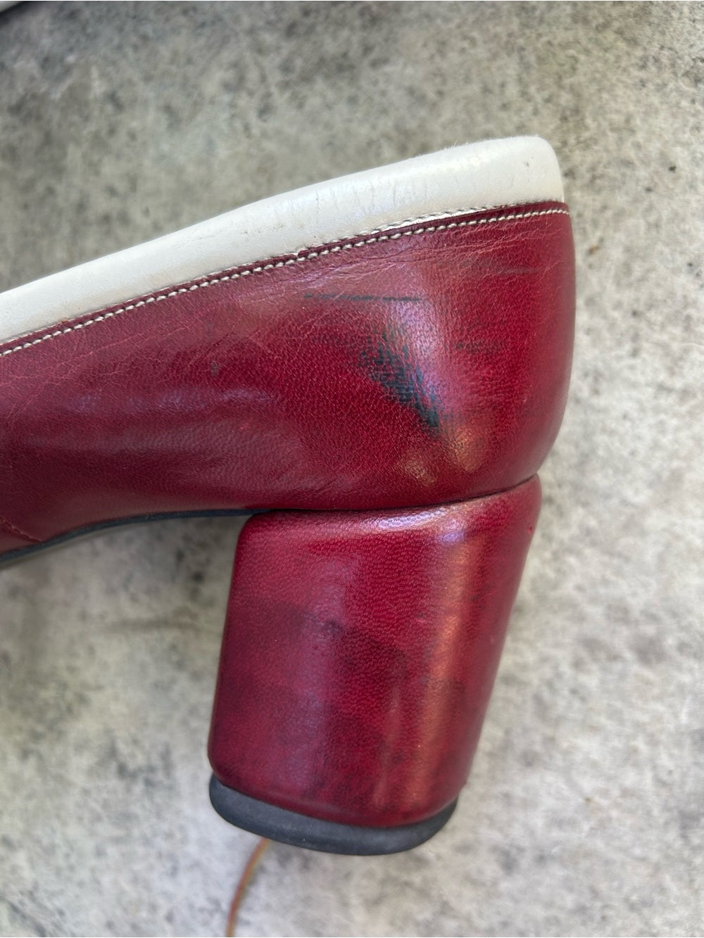 John Fluevog The Pump Peep Toe Ringers, size 7.5