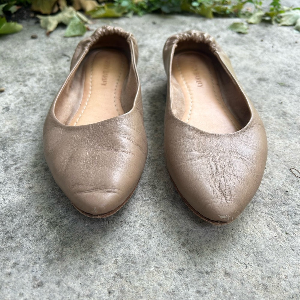 Poppy Barley Taupe On the Go Ballet flats, size 7