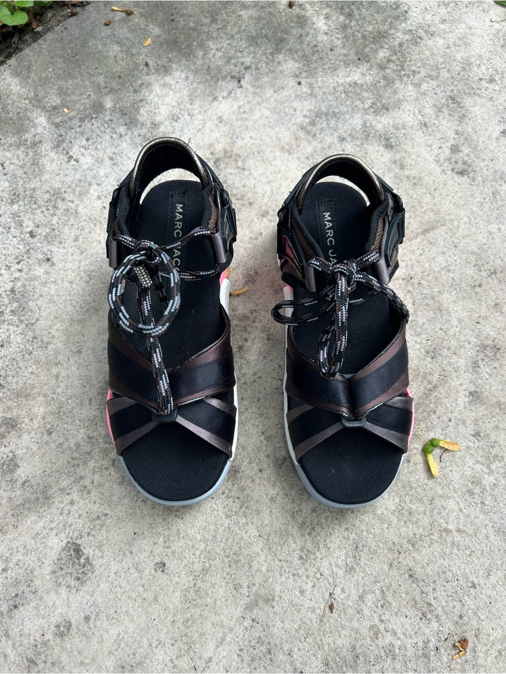 Marc Jacob’s Somewhere Sport Mesh & Satin Sandals, size 38 (7.5)