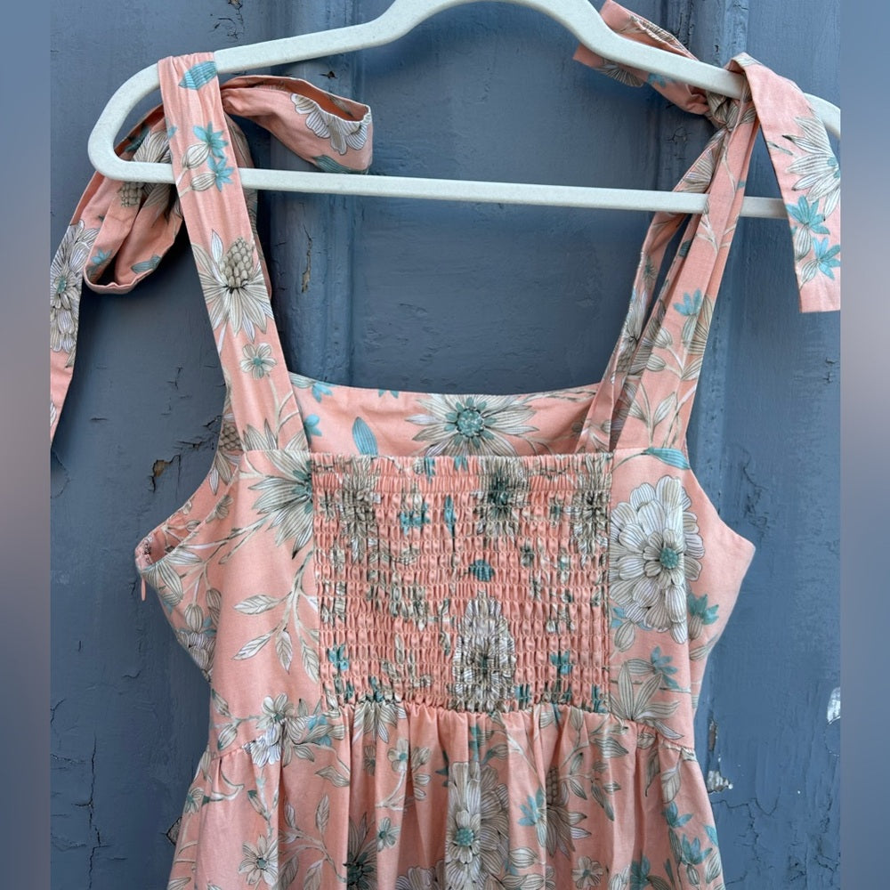 Gal Meets Glam x Anthropologie Makenna floral maxi dress, Size 8