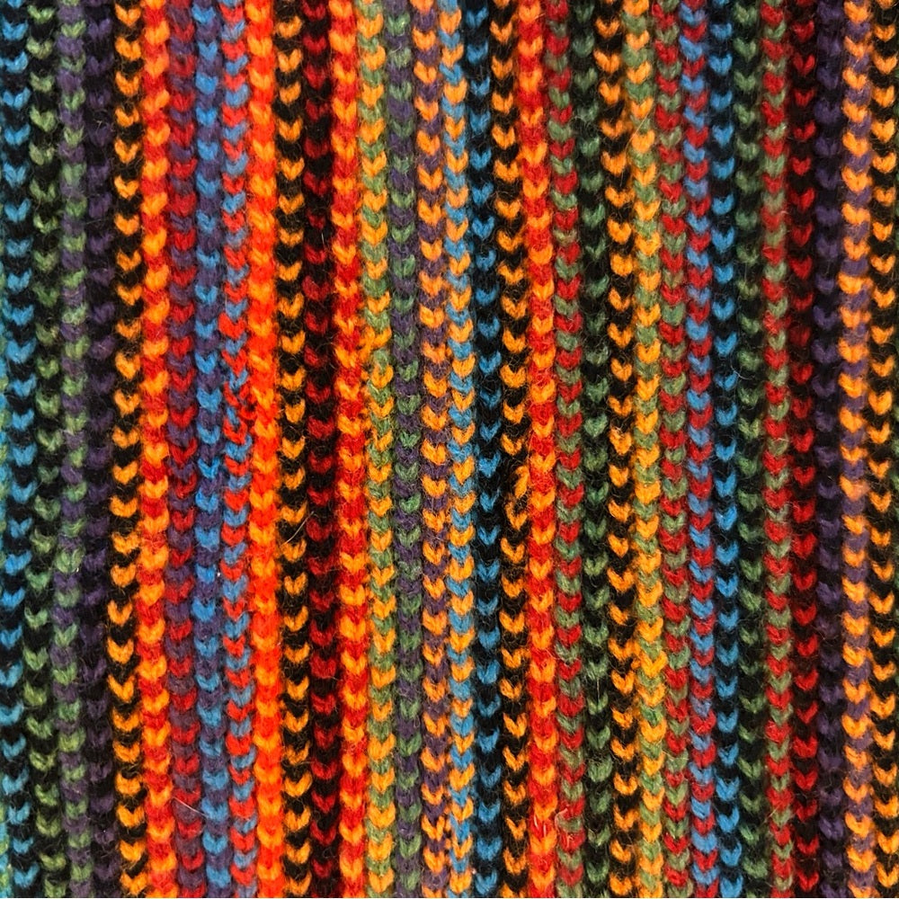 Johnston’s striped Scottish Wool Scarf