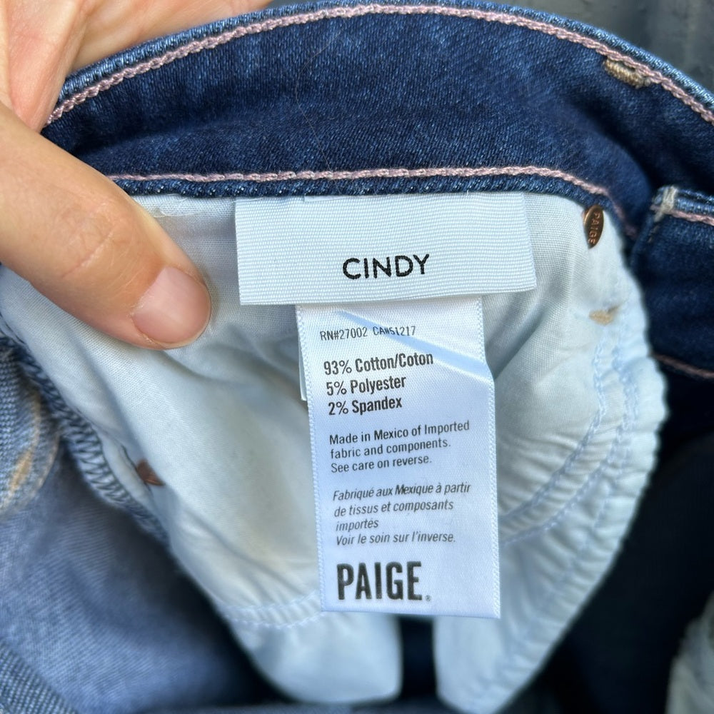 Paige Cindy Straight Jean, size 30