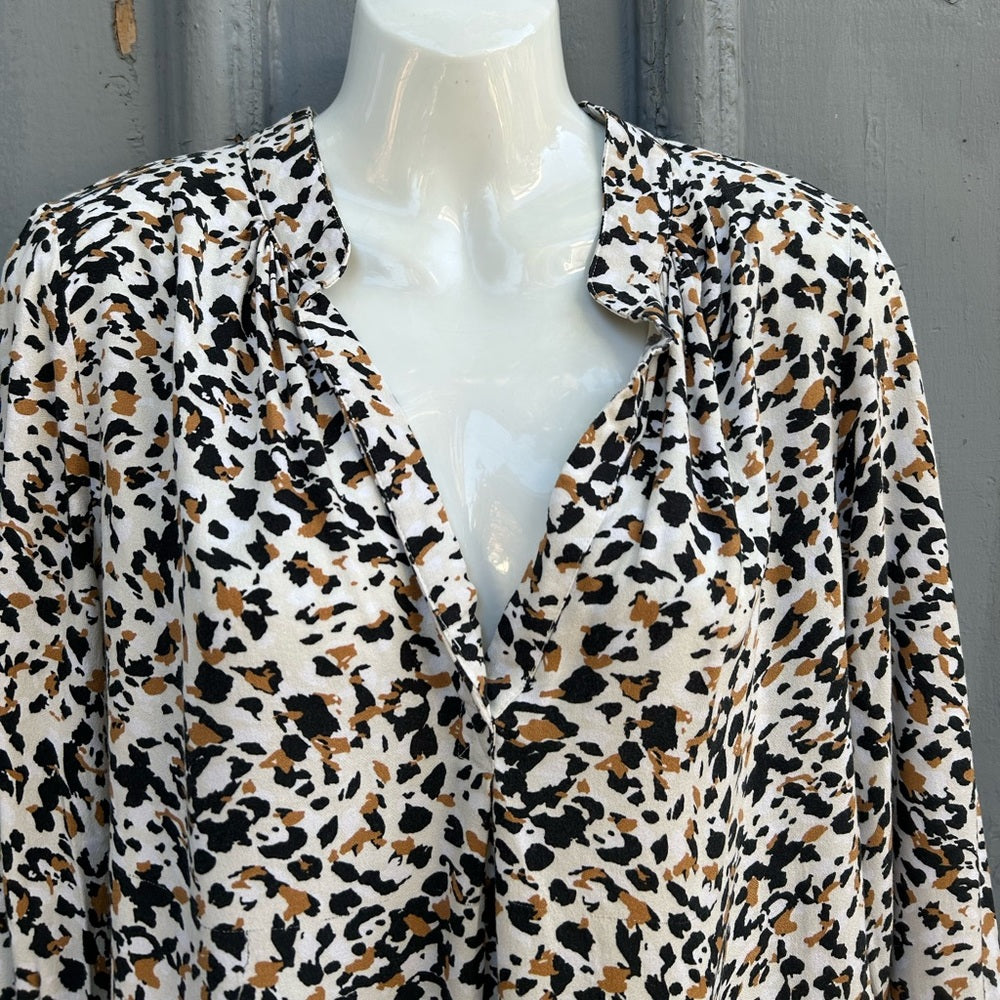 Zadig & Voltaire Tink Leopard blouse, size S