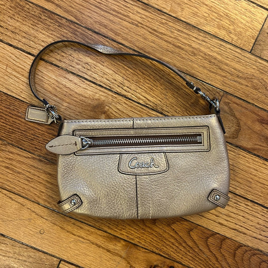 Coach Gold mini handbag
