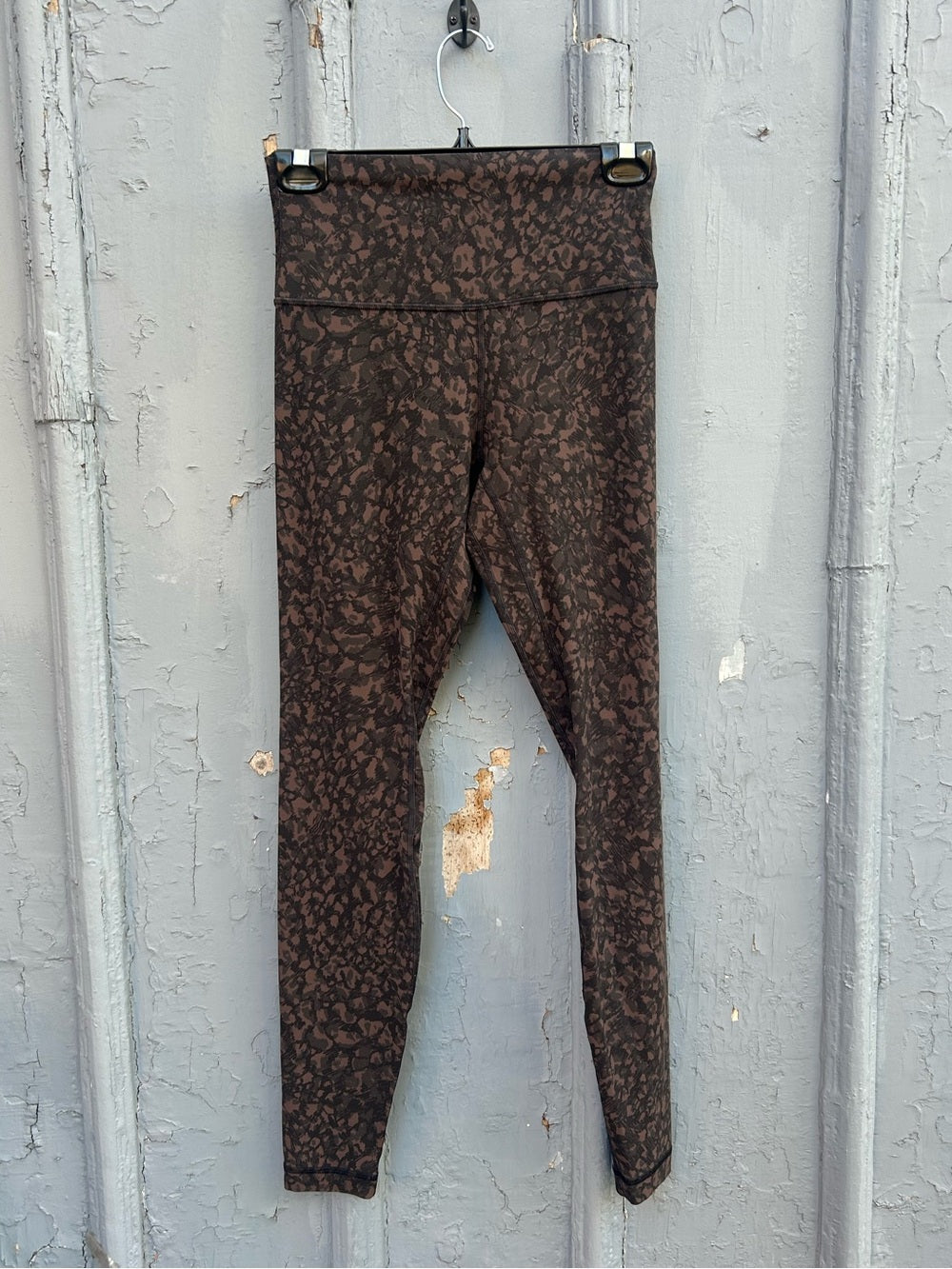 Lululemon Align Pant 28" Wild Thing Camo Brown Earth Multi, size 6