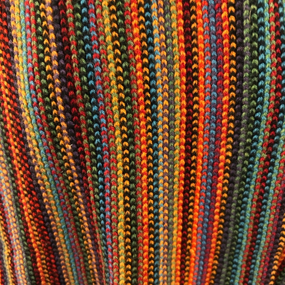 Johnston’s striped Scottish Wool Scarf