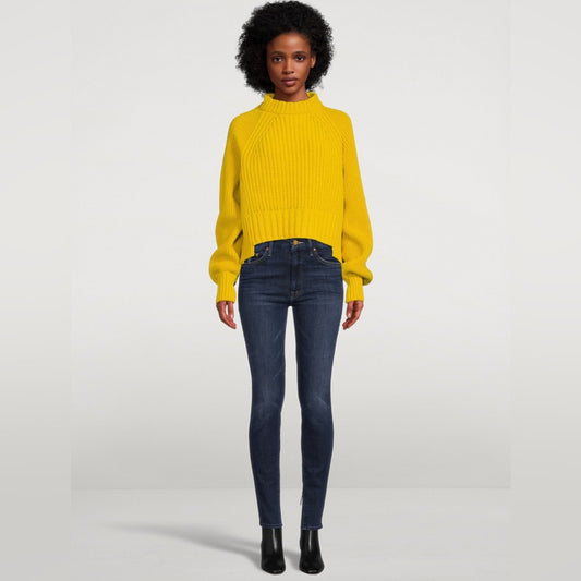 Mother The Looker High-Waisted Skinny Jeans, size 25