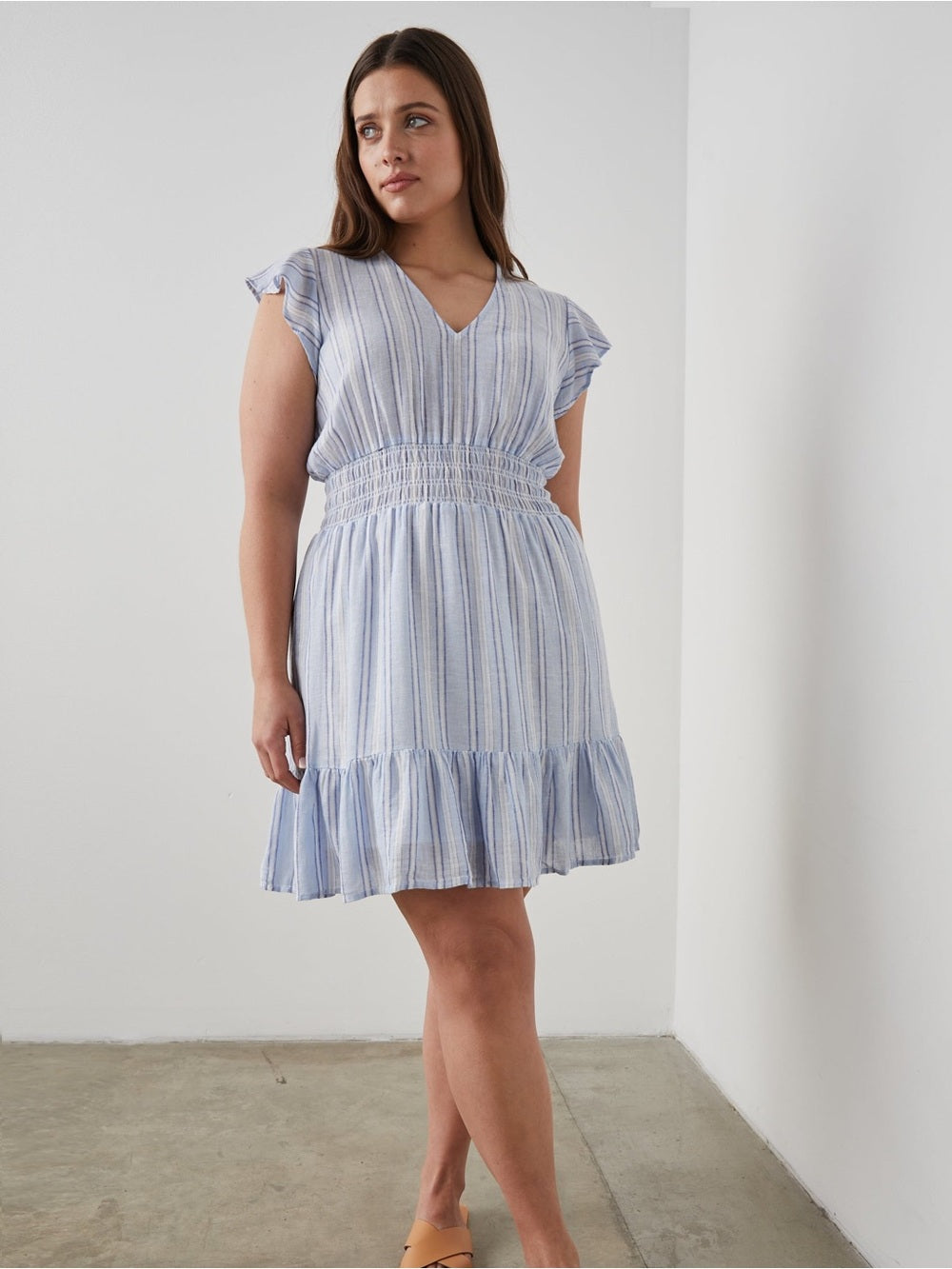 Rails Tara Napoli Stripe Dress, Medium