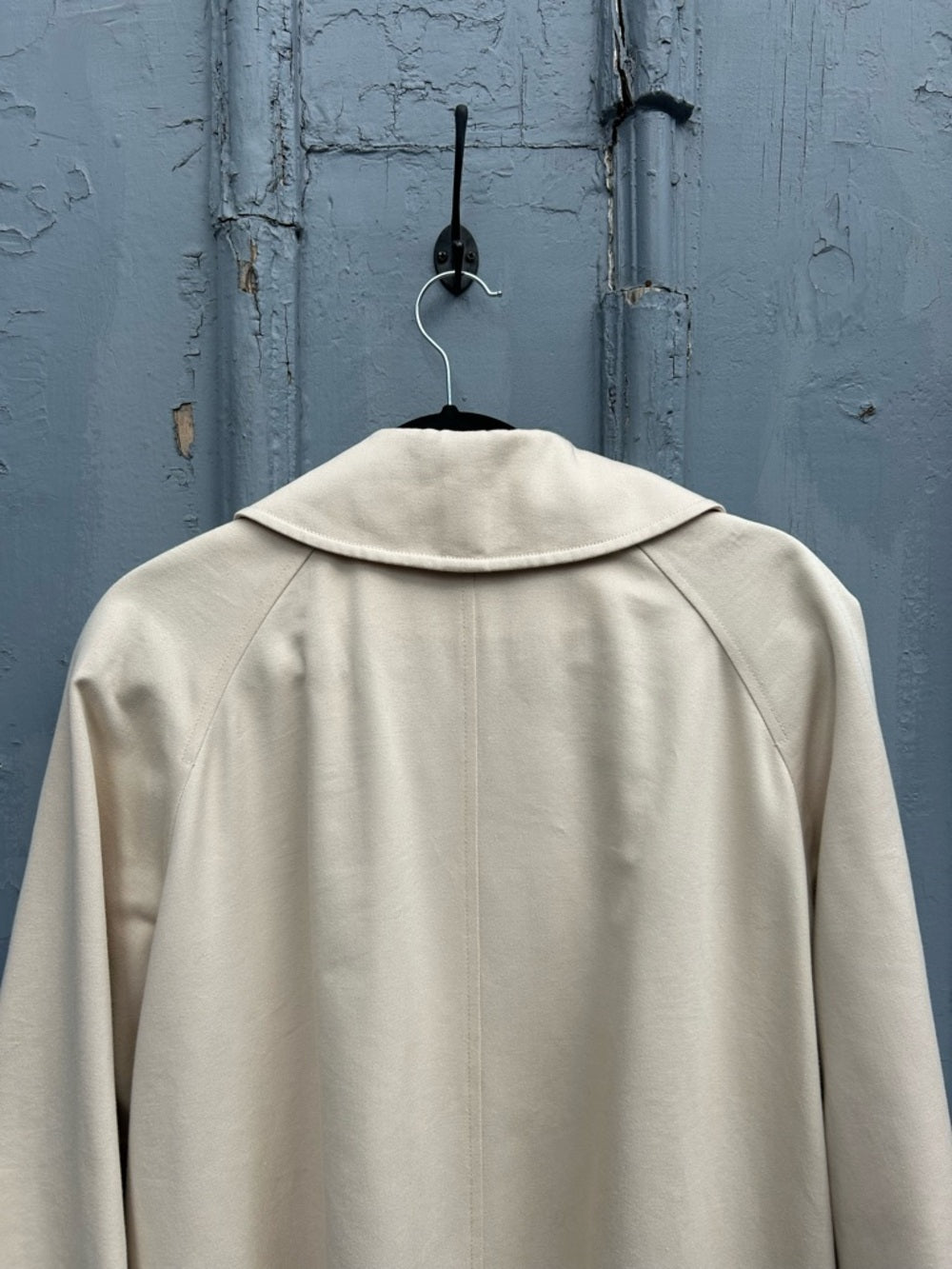 Sezane Taupe Clyde Trench Coat, size 44