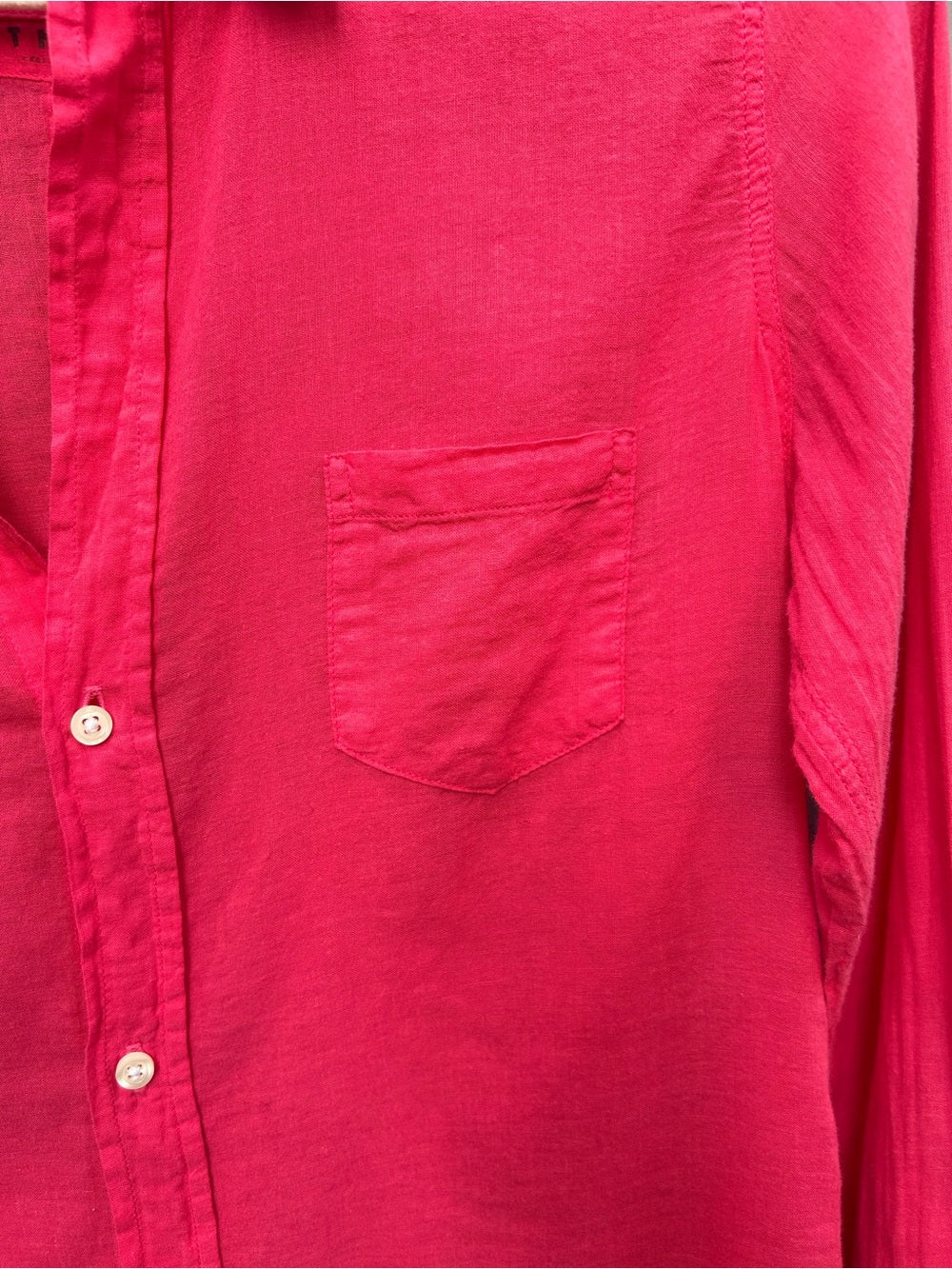 Frank & Eileen Raspberry Pink Button-down, Small
