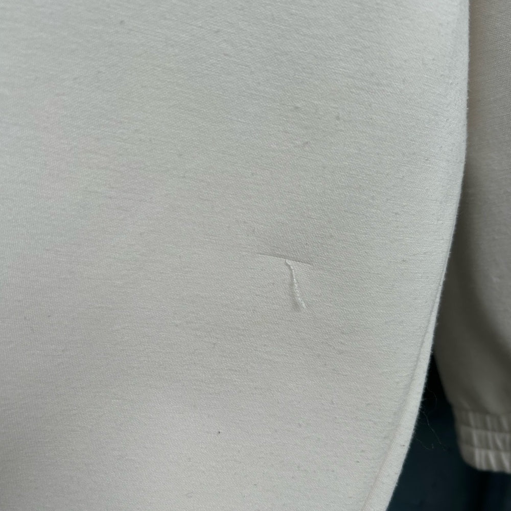 Leze the Label Cream Athena Sweatshirt, Large