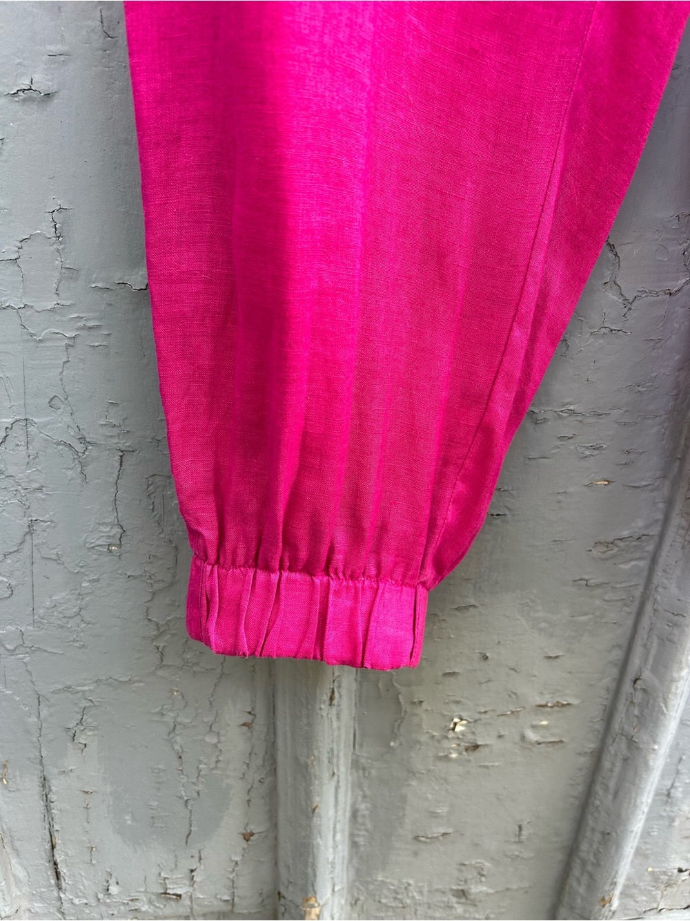 Rafaella Pink linen Pant, size 1X